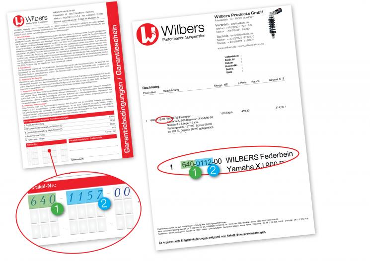 Wilbers Products GmbH - Hyd. Federvorspannung - Optionen / Zubehör -  Federbeine - Produkte