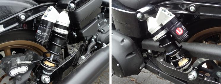 Rangierschiene für Harley Davidson Dyna Low Rider S ConStands M3 Rangierhilfe 