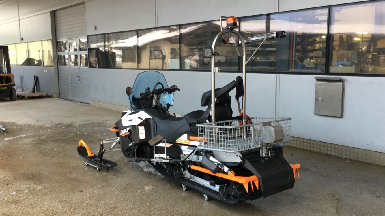 Snowmobile damper
