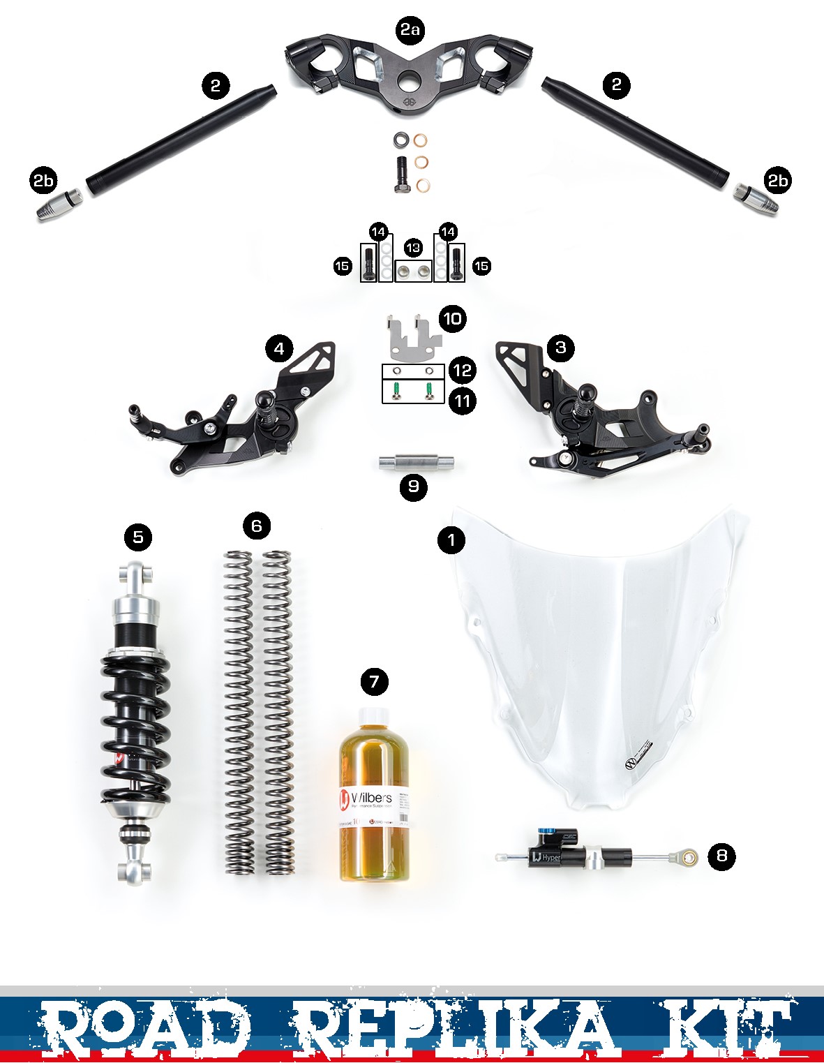  Image 2 de l'article « BMW Boxer-Cup Road Réplique Kit Complet »